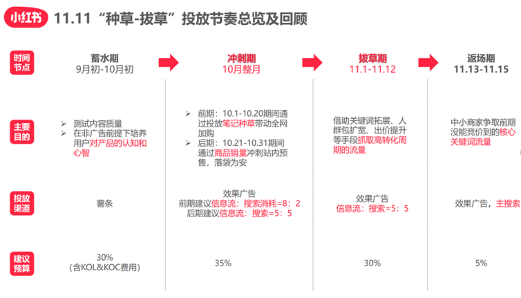 双十一小红书种草实战攻略